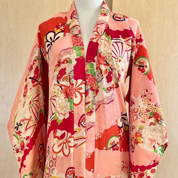 Vintage Other - Antique Silk Kimono